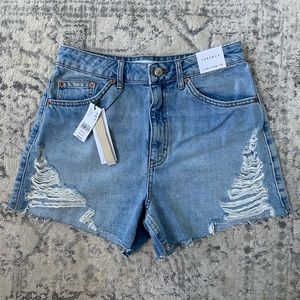BRAND NEW Topshop jean shorts!